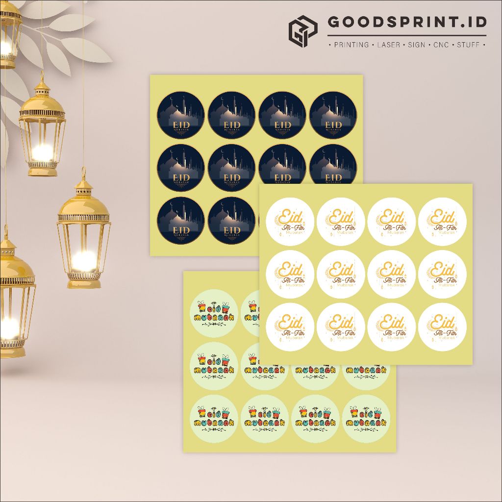 

STIKER SEAL ANGPAO Sticker Segel Amplop Stiker Angpau Lebaran isi 12 pcs