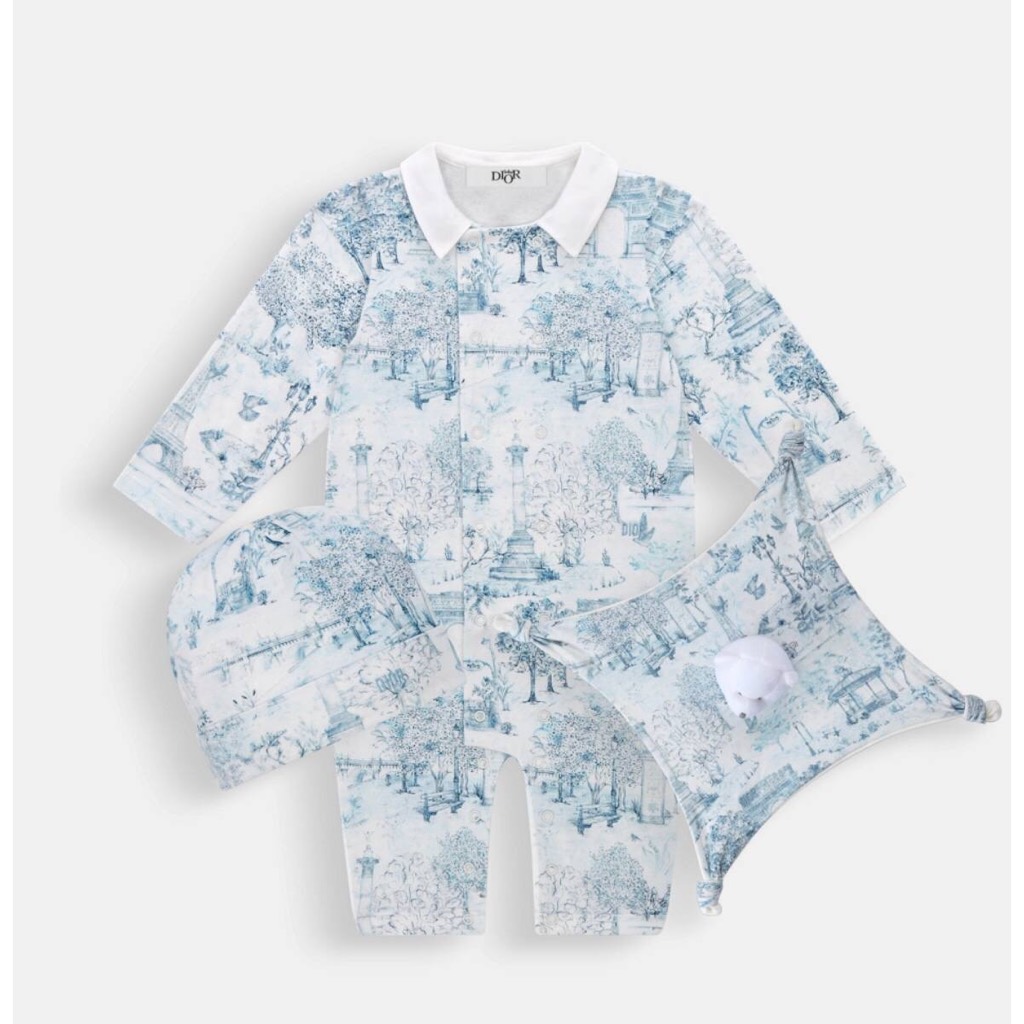 Dior Newborn Set Bodysuit Baju bayi anak jumper Hampers Gift 100% authentic 3m 6m 9m 12m