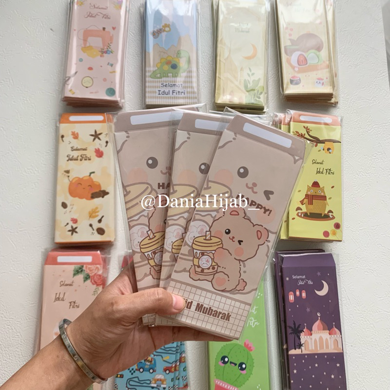 

Amplop Lebaran aestetik/amplop lebaran murah/amplop lucu/amplop isi 100