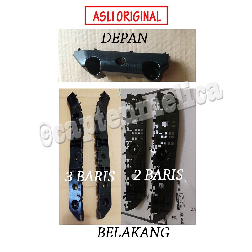 ORI Bracket Breket Bemper DEPAN BELAKANG Datsun Go Go+ plus Cross 2 3 Baris Dudukan Pegangan support