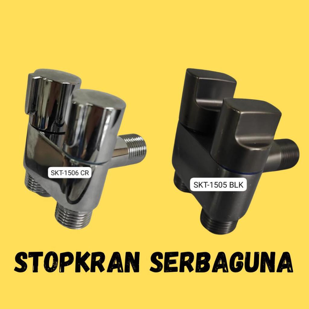 STOP KRAN 1/2 INCH KLOSET MONOBLOK MESIN CUCI SERBAGUNA / STOPKRAN AIR CABANG SHOWER KRAN AIR CABANG