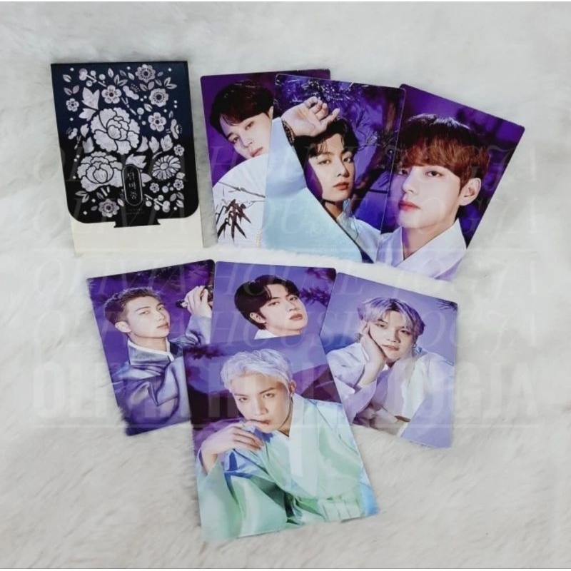 Photocard BTS Dalmajung 2021 BTS C Mini Photocard BTS Hanbok Dalmajung 2021 BTS C