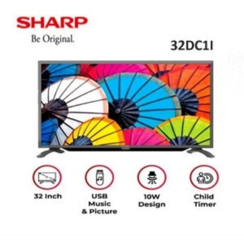 TV DIGITAL SHARP 32DC1I - TV LED SHARP DIGITAL 32 INCH - SHARP DIGITAL TV 32 INCH - TV LED SHARP DIGITAL 32" - SHARP LED DIGITAL TV 32 INCH