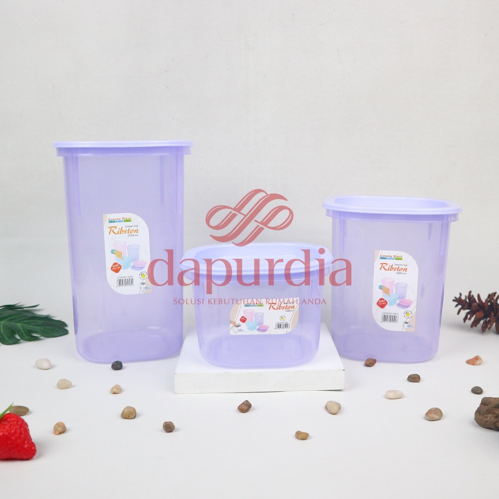 LEMONY PLAST Sealware Toples Ribston Serbaguna Set isi 3 Plastik Bebas Bpa