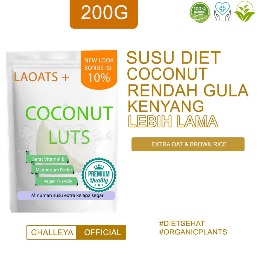 

Coconut Drink Penurun Berat Badan Minuman Diet Pelangsing Badan Susu Diet Pengganti Makan Laoats