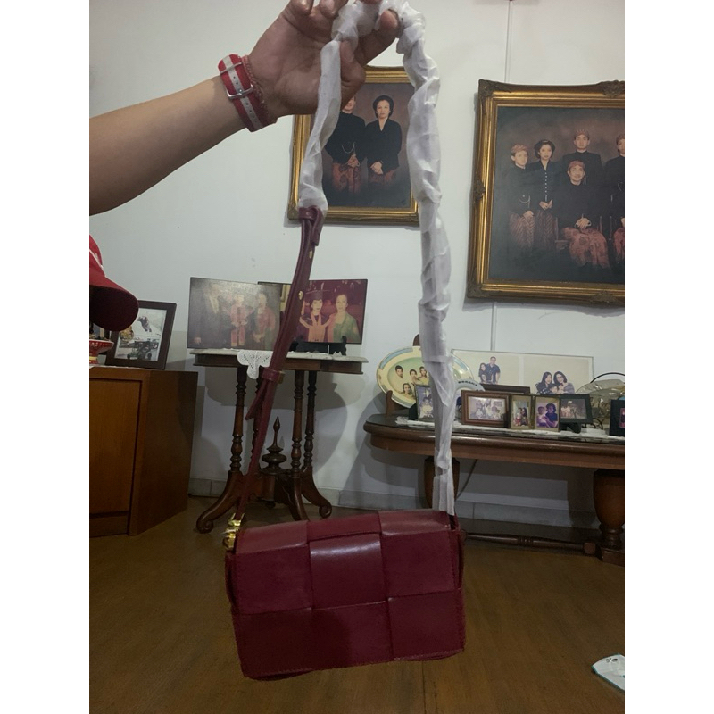 BOTTEGA style fashion bag