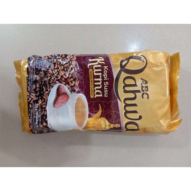 

ABC Qahwa kopi susu kurma 10 sachet