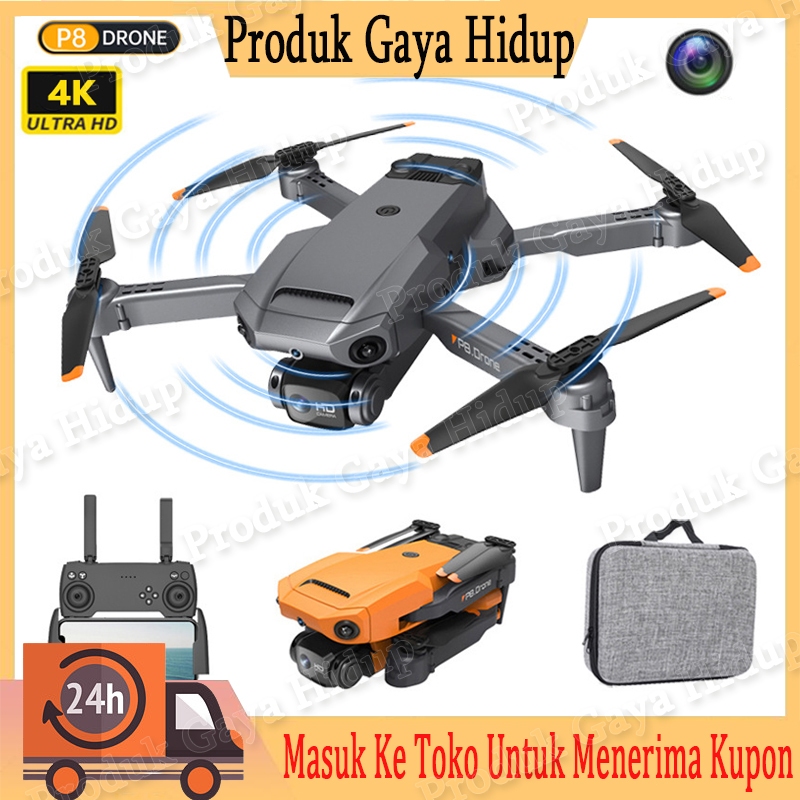 Drone P8 Lipat 360° kamera penghindaran rintangan kamera WiFi drone kamera tunggal drone kamera 4K H
