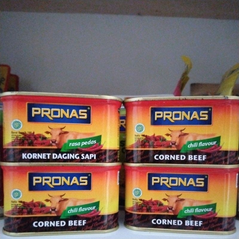 

Pronas Corned Chili/cabe pedas 198g
