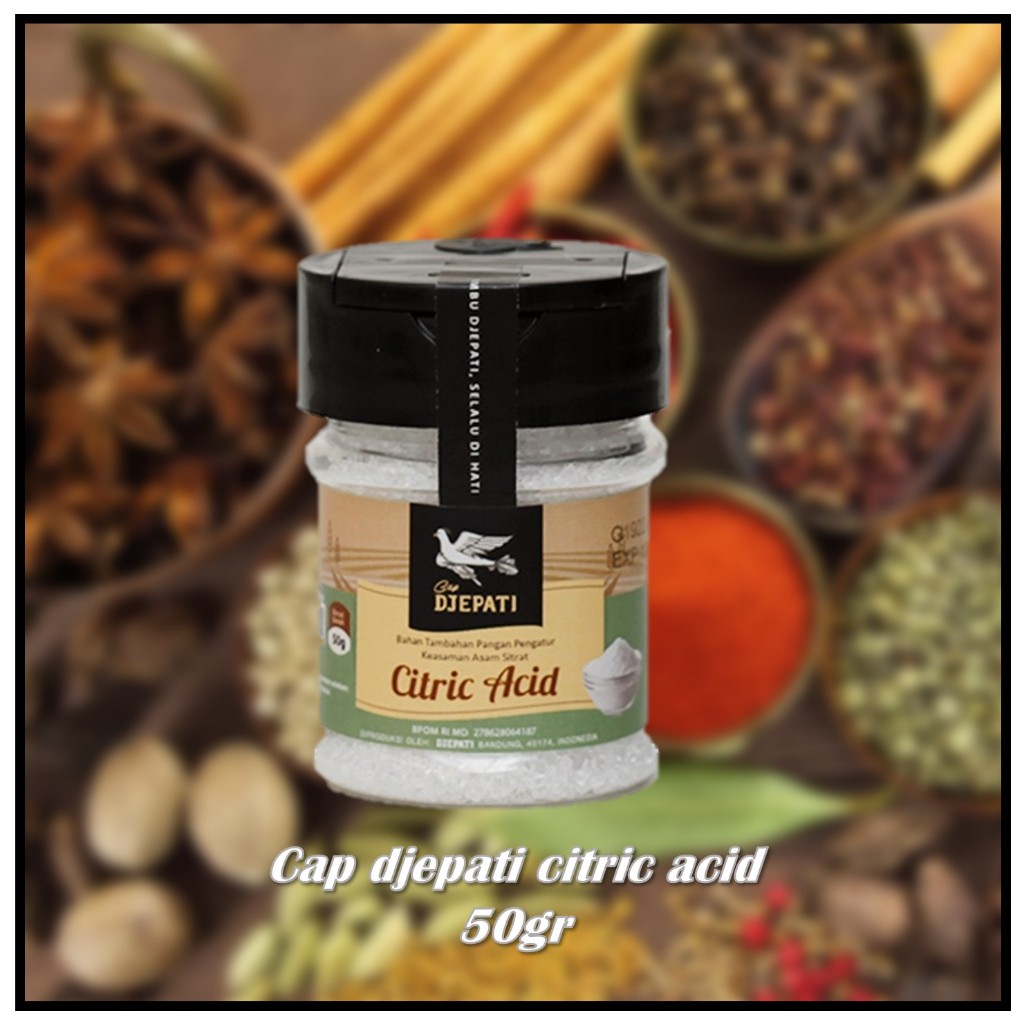 

Cap djepati citric acid 50gr