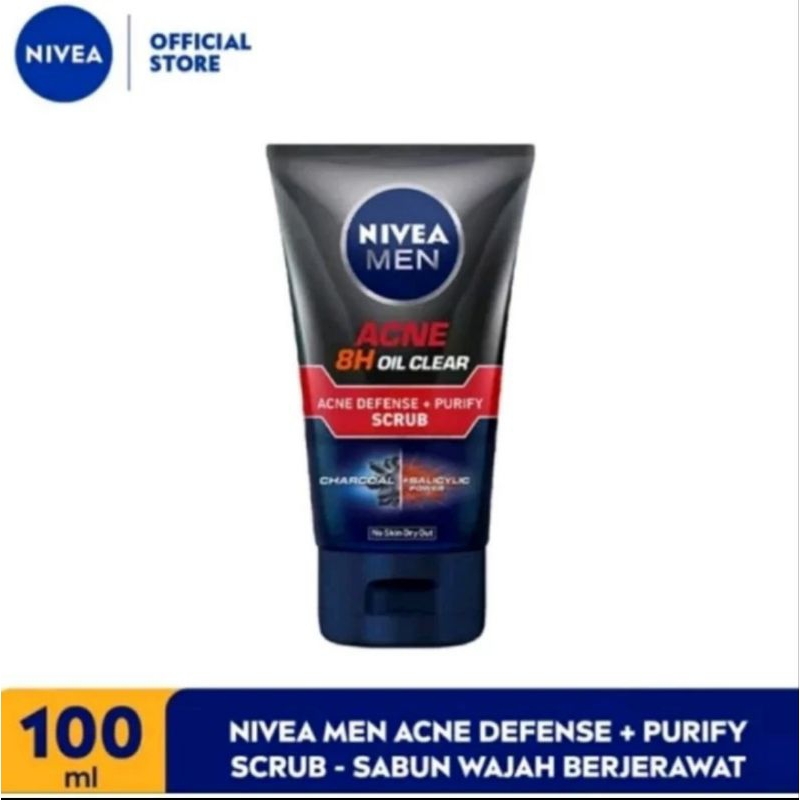 NIVEA Personal Care Men NIVEA Men Acne 8H Oil Clear Acne Defence + pur