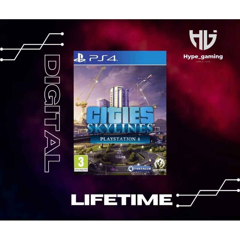 Cities Skylines : Remastered PS4/PS5 Digital