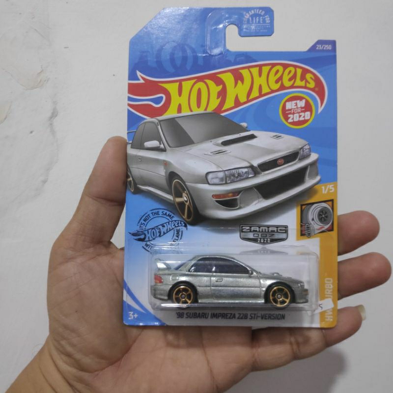 Hot wheels Subaru Impreza Zamac US Card