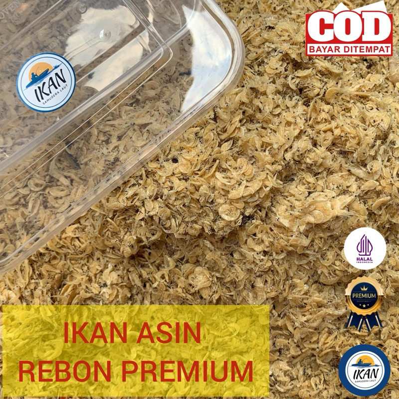 

Ikan Asin Rebon 100gr grosir ecer murah