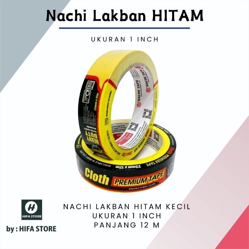 

Nachi Lakban Hitam 1 inch