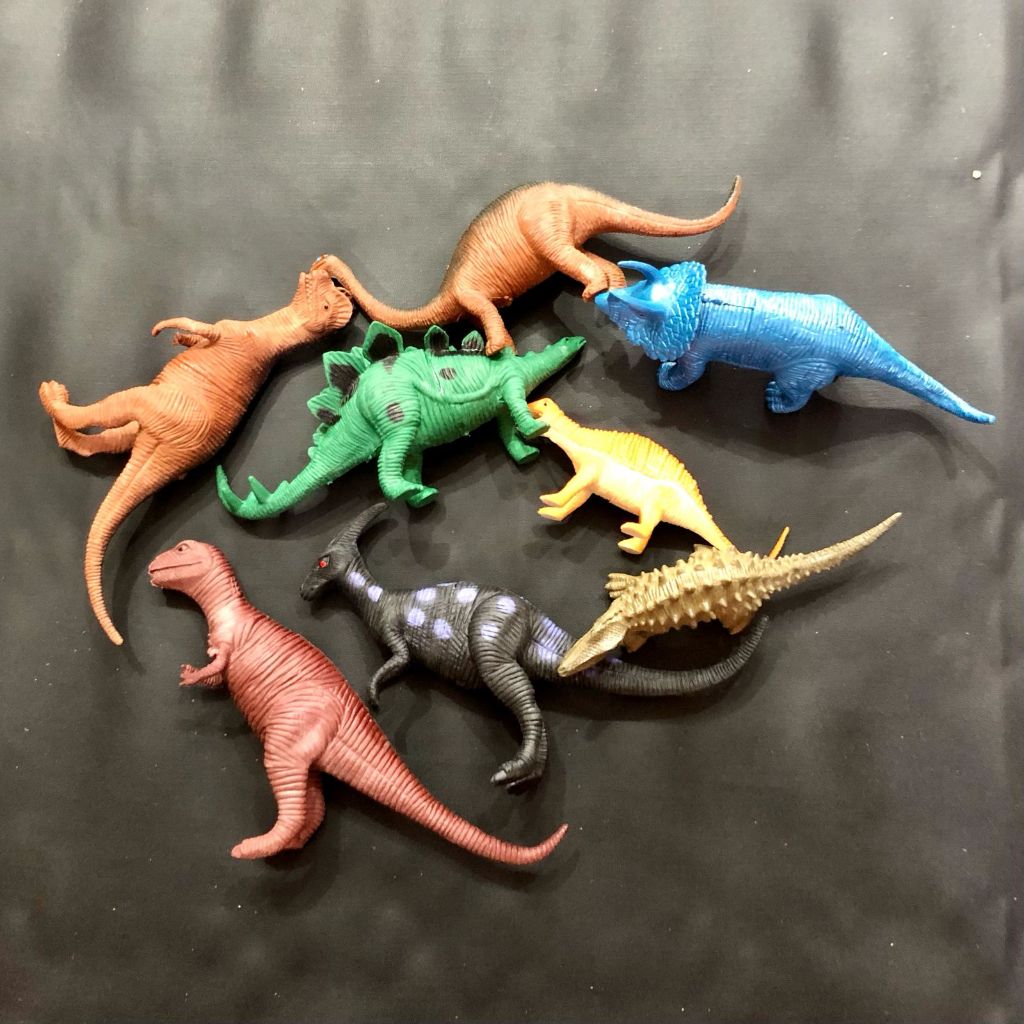 Mainan anak dinosaurus karet besar , mainan dinosaurus karet t-rex dinosaurus lucu kurnia kado