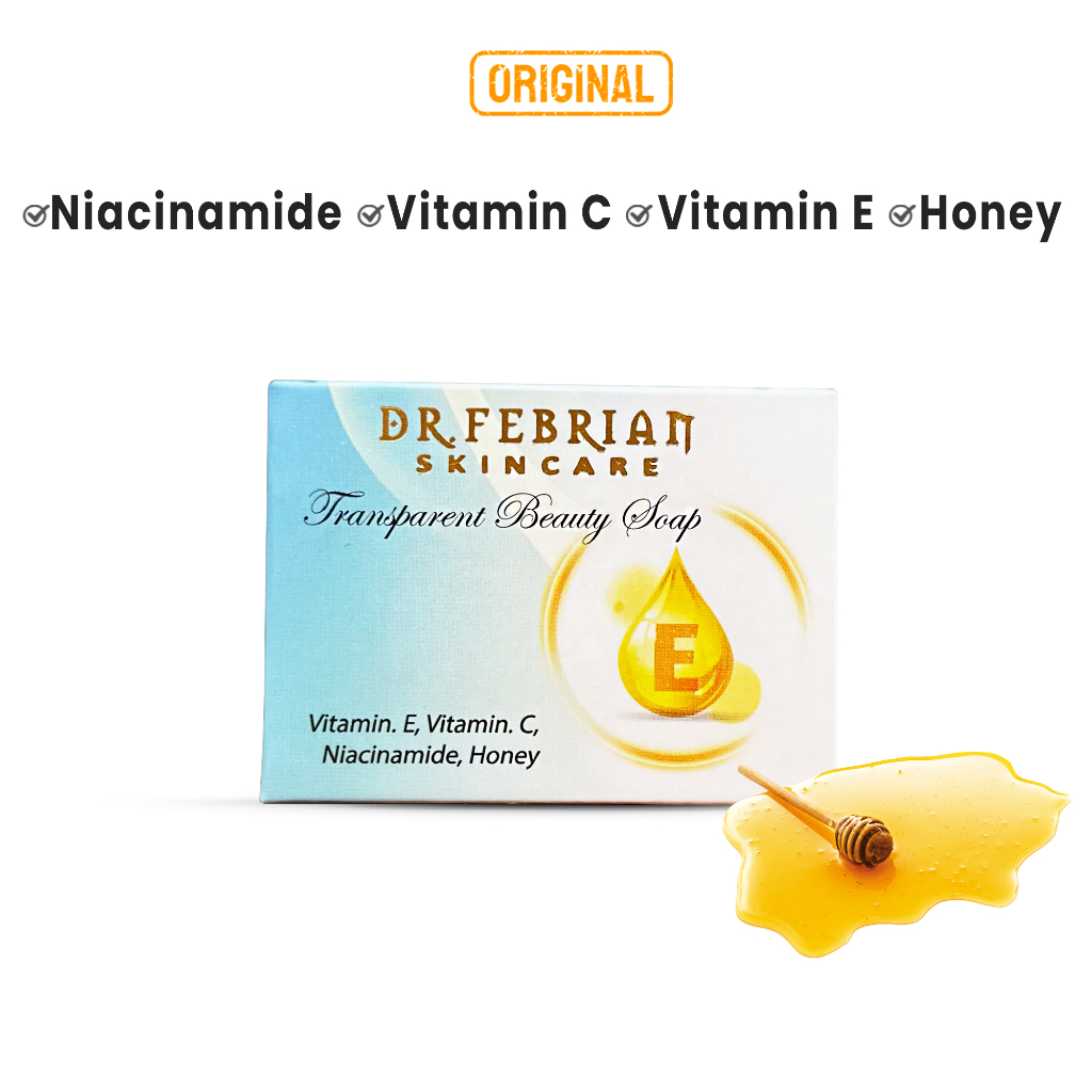 Sabun dr febrian original transparent beauty soap