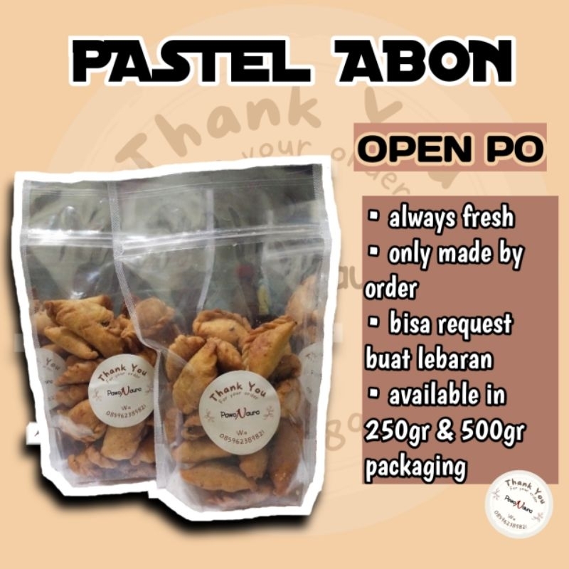 

PASTEL KERING ISI ABON/PASTEL ABON/KUE KERING