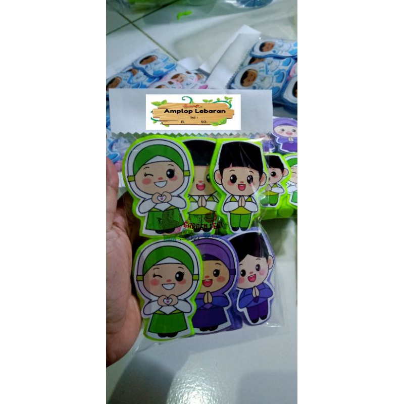 

AMPLOP LEBARAN 3 IN 1/Amplop Lebaran 3D/amplop Lebaran lucu/amplop gantungan kunci