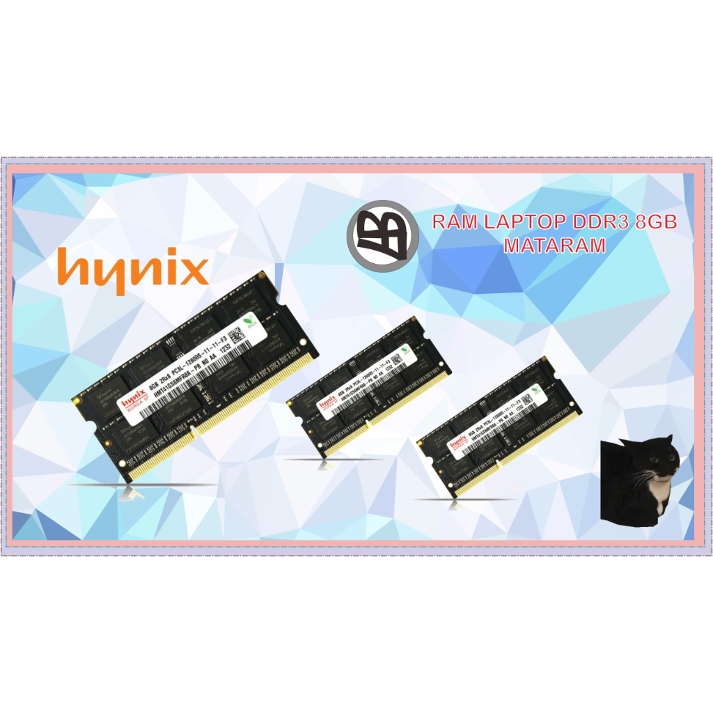 RAM LAPTOP DDR3 8GB Mataram
