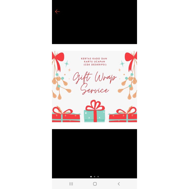 

Gift Wrap Service | Jasa Bungkus Kado Hadiah