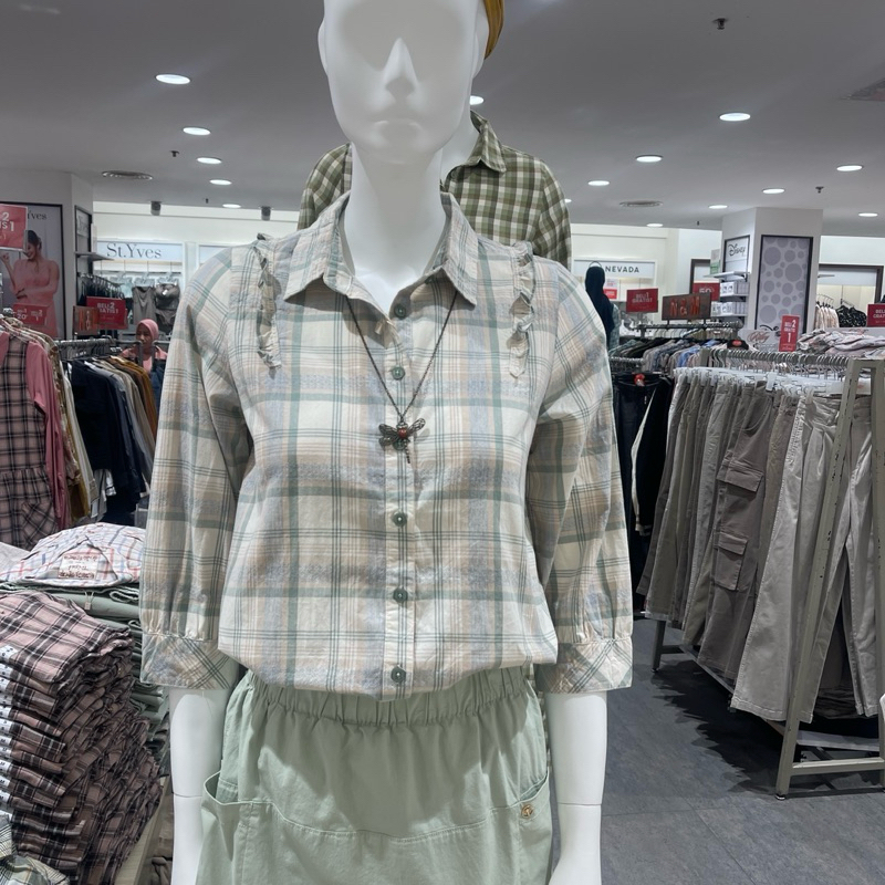 TRISET - NEW Kemeja Blouse Wanita (S-XL)