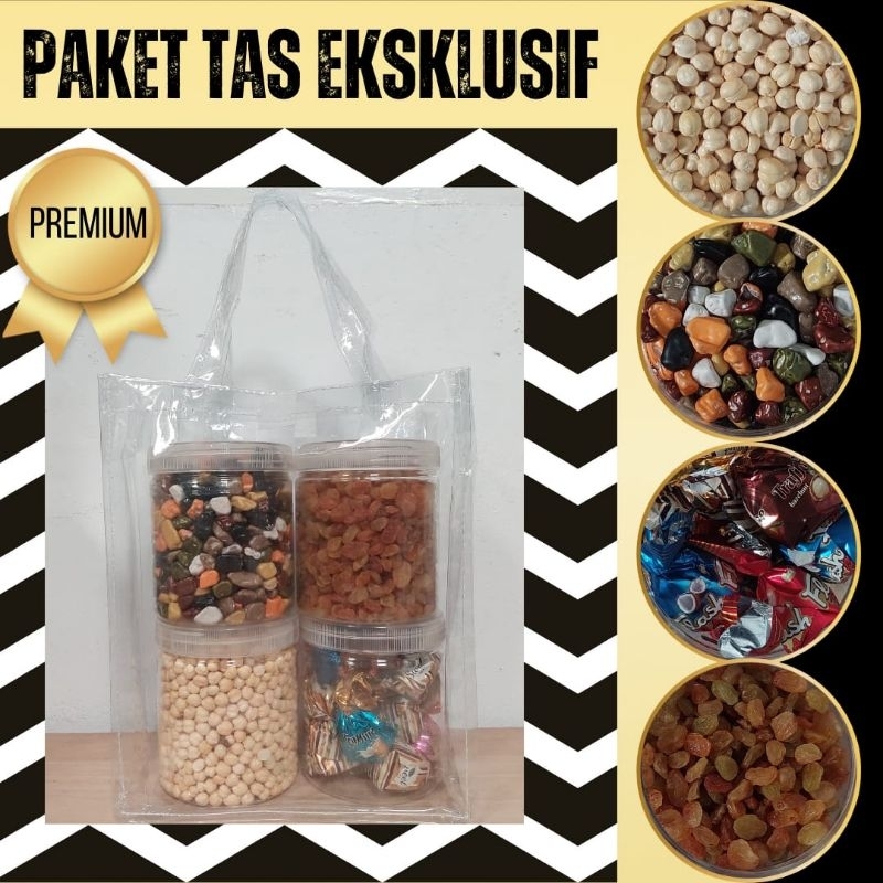 

Paket Hampers Tas Eksklusif Jajanan Arab