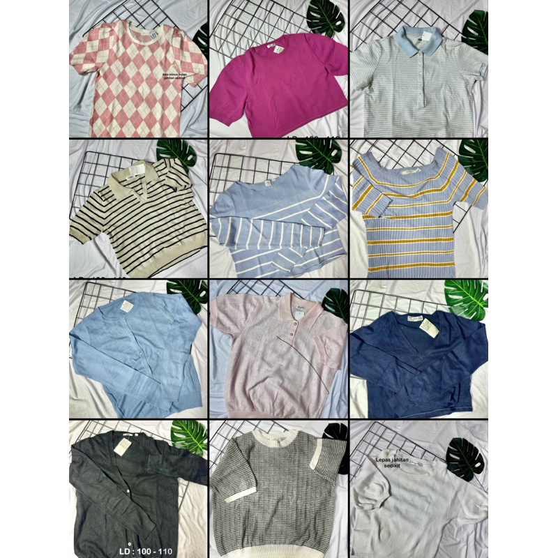 UNIQLO, ZARA, H&M/KNIT/CARDI/ATASAN/PREMIUM/ATASAN KOREA/CARDI UNI