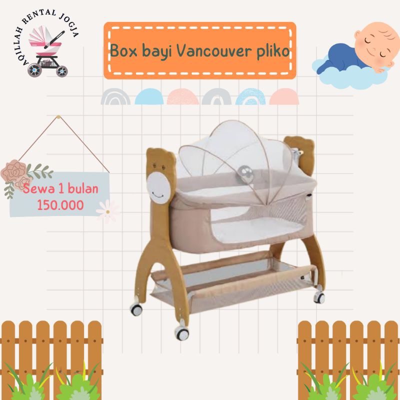sewa box bayi Vancouver pliko jogja