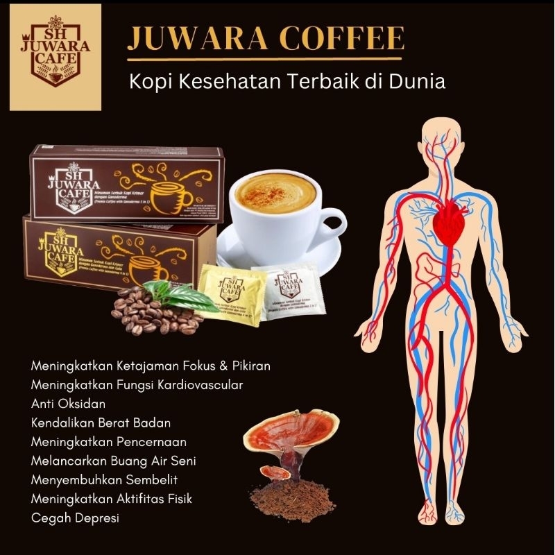 

PROMO SH JUWARA CAFE KOPI KESEHATAN GANODERMA DAN LINGZHI