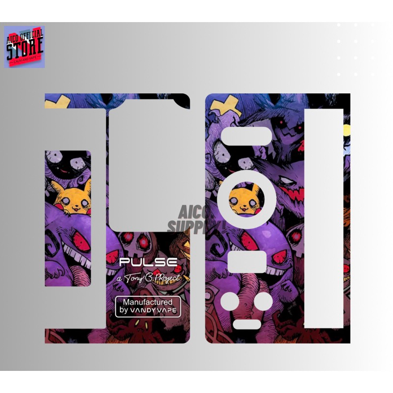 

AICO - Premium Stiker Garskin PULSH MINI BULAT & KOTAK Bisa Custom