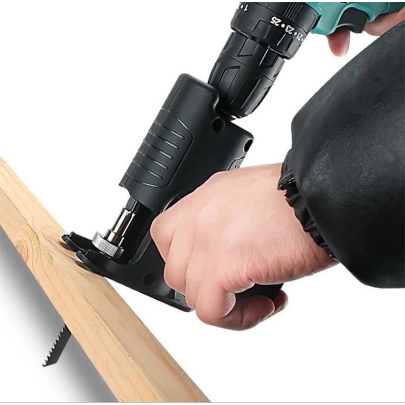 Bor gergaji Adaptor bor ke gergaji adapter reciprocating saw jigsaw