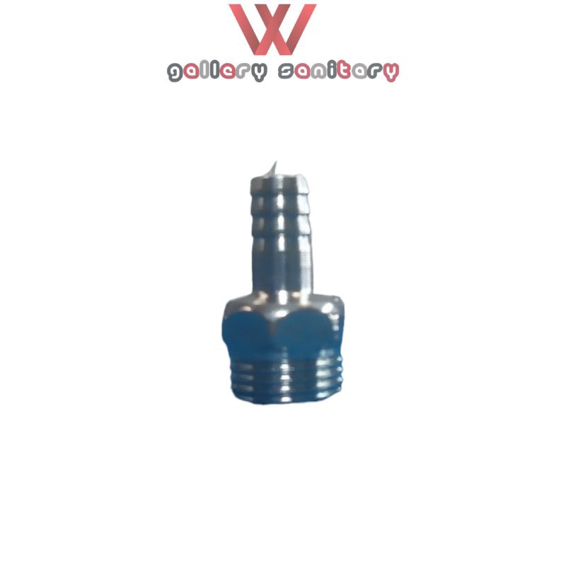 Nepel selang gas drat luar stainless uk 1/2 inch