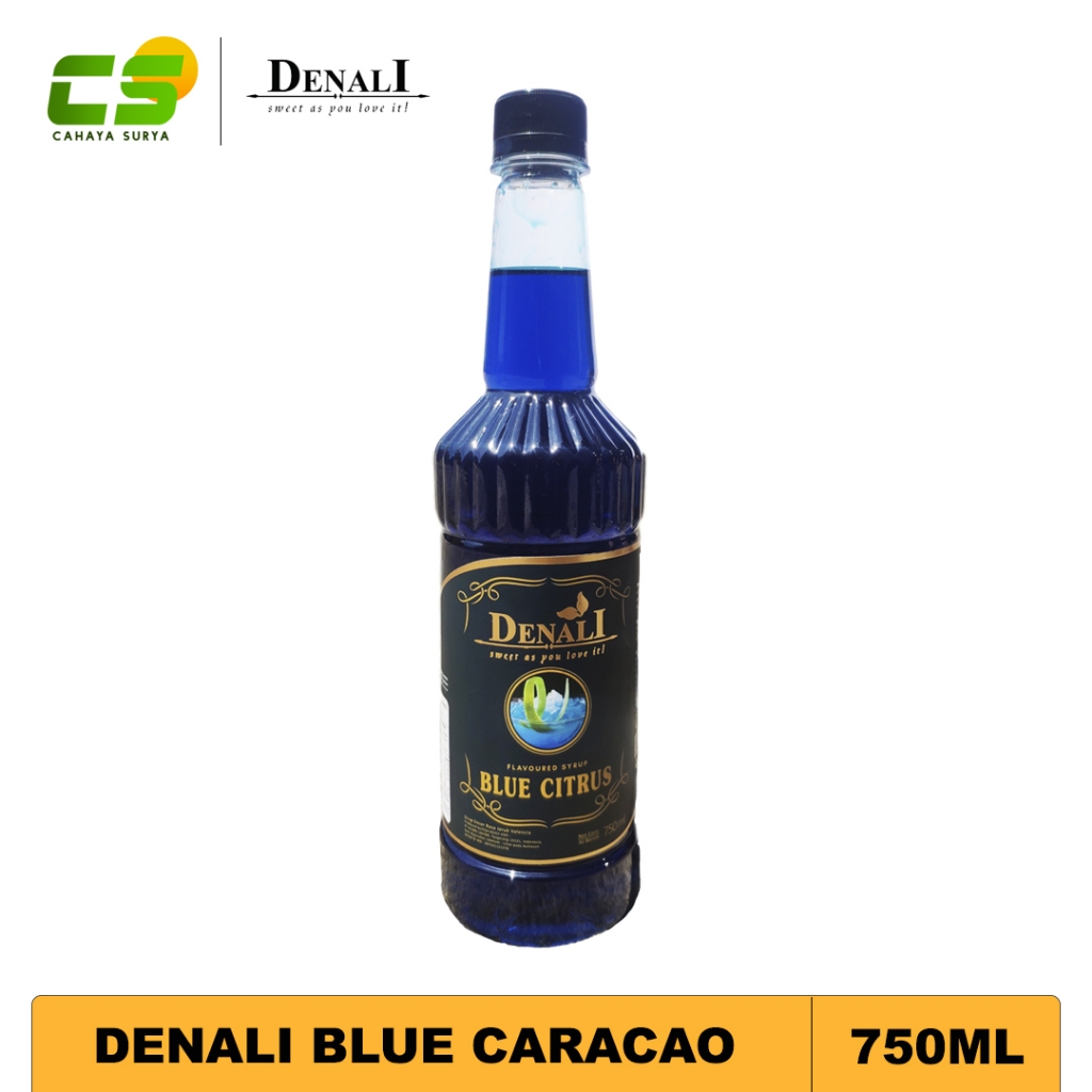 

Denali Syrup / Sirup - Blue Citrus / Blue Caracao Syrup 750 ml