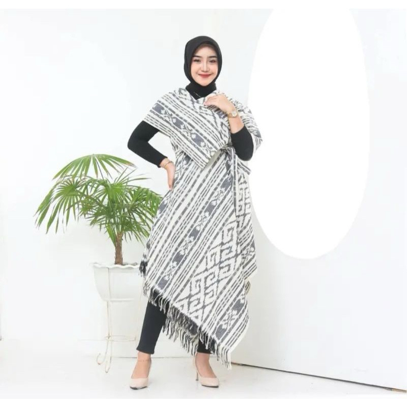 baju kain tenun  dress wanita / kain tenun asli / dress / baju kondangan