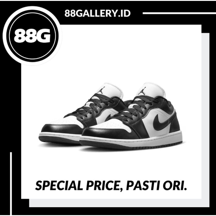Air Jordan 1 Low Black White Panda
