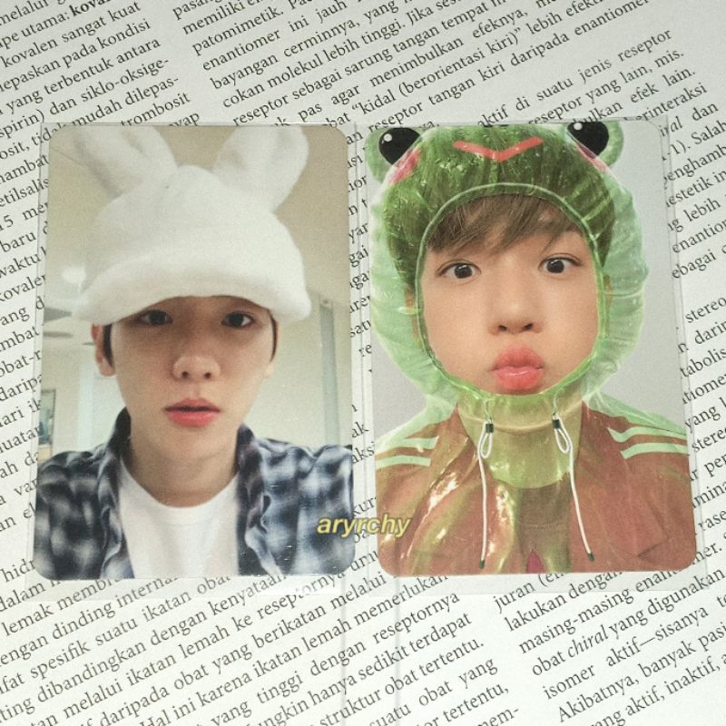 pc baekhyun exo super one us / kodok / bunny / dvd limited japan