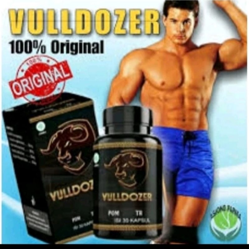 obat herbal stamina pria dewasa vulldozer original usa isi 30 butir