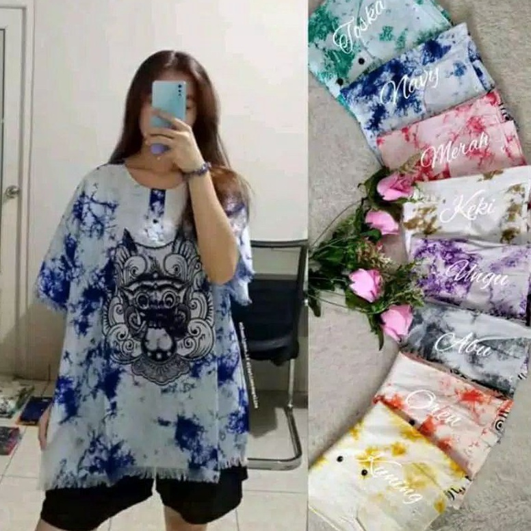 ART I32B Baju Barong Bali Wanita JUMBO  Kaos Barong Bali Pria  Kaos Bali Pria  Kaos Bali