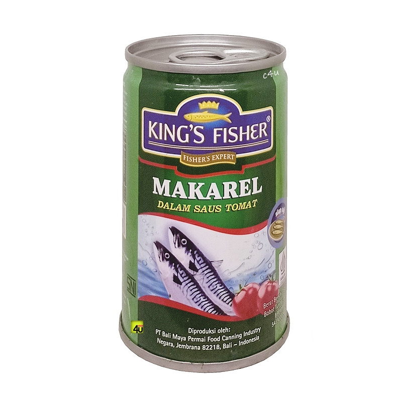 

King's Fisher - MAKAREL Siap Saji - 1 Kaleng Kecil