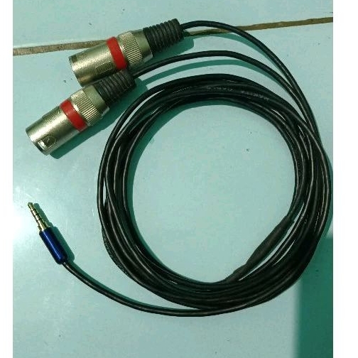 jack hp xlr to 3.5mm