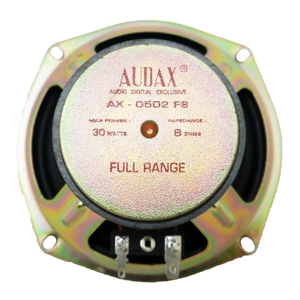 Speaker Colom 5 inch Audax AX 0502 F8 / AX0502 F8 full range 8 ohm