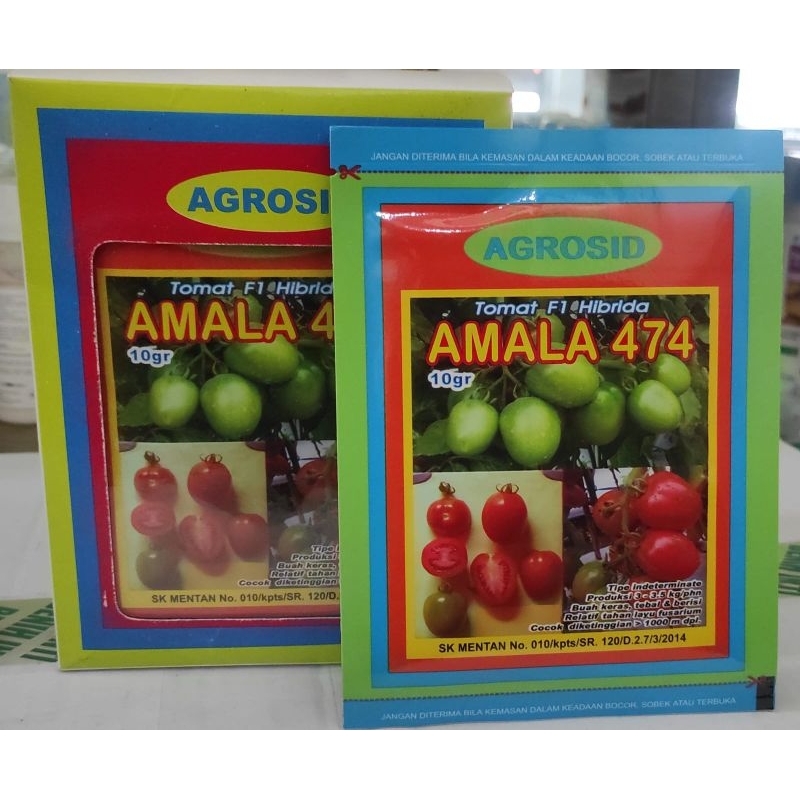 Benih tomat AMALA 474 F1 10 gram 100 % Original