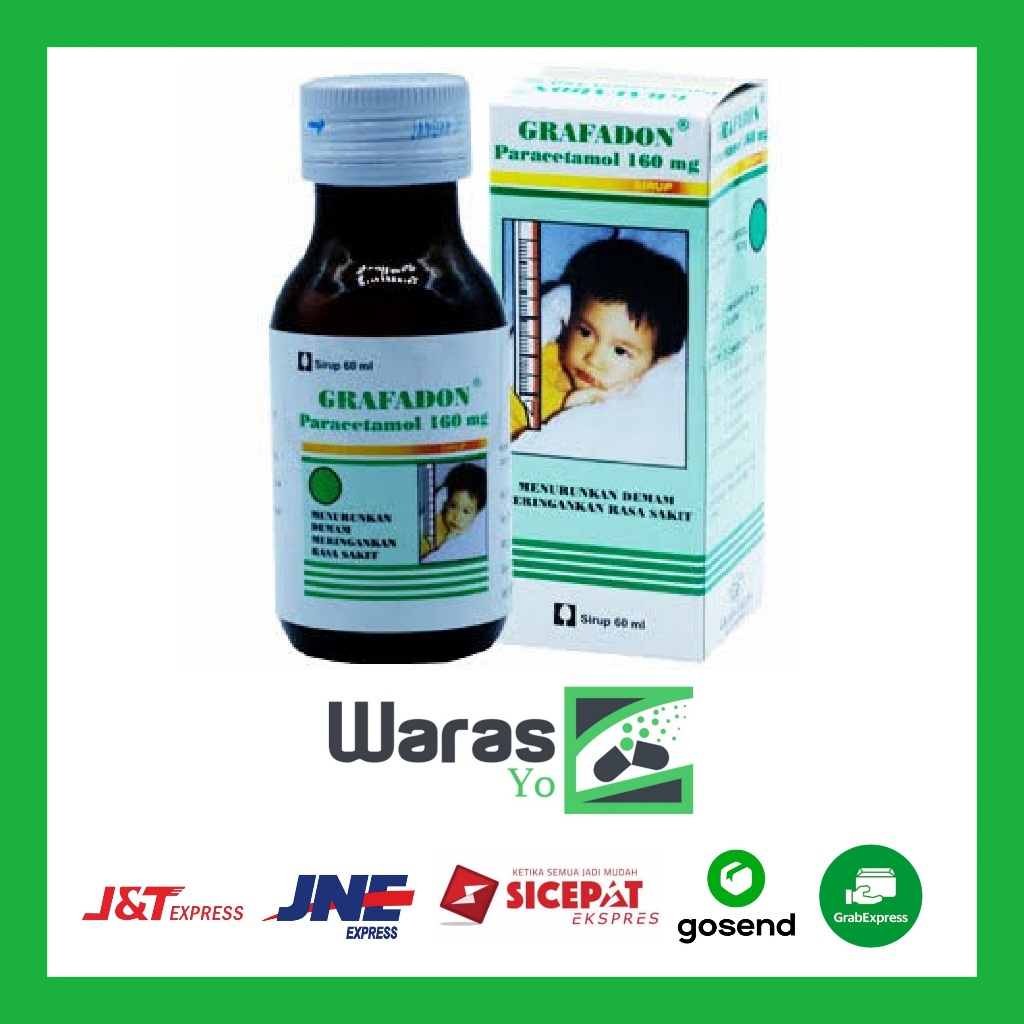 [SW] Grafadon Sirup 60 ml / GRAFADON SYRUP / GRAFADON PARACETAMOL