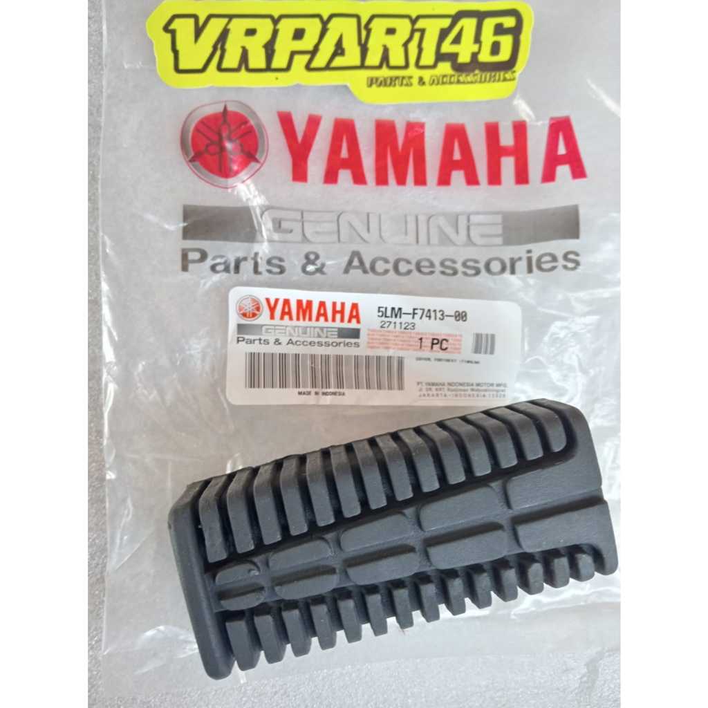 Karet barstep footstep fotstep foot step stang kaki depan Yamaha F1zr, fizr, fiz Vega r, Jupiter, RX