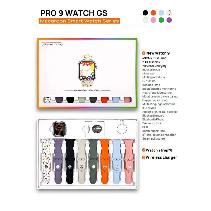 Smartwatch Pro 9 Watch GS Original