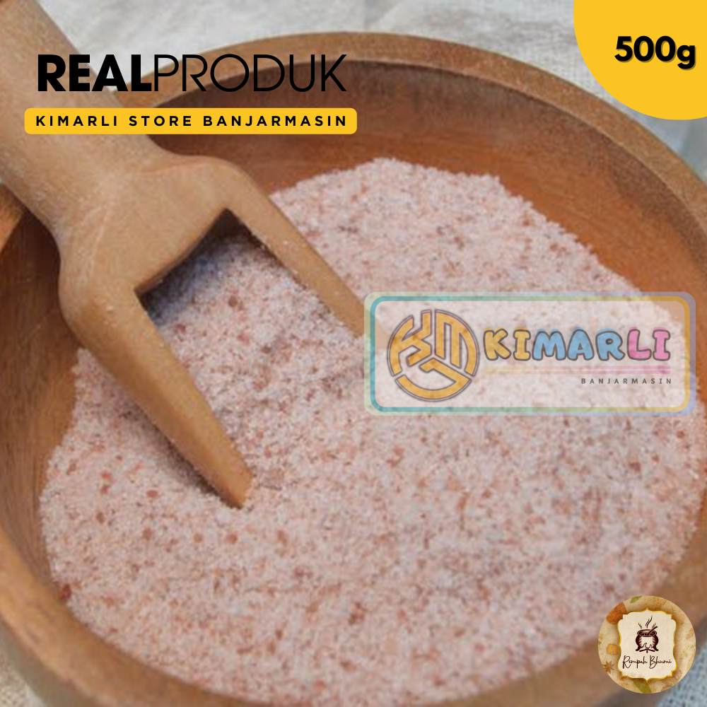 

500g || Garam Himalaya Premium Organic Original 100% Natural | Himsalt Organik Himalayan Pink Salt Pure Murni Sea Salt Rock Salt By. Kimarli.Store