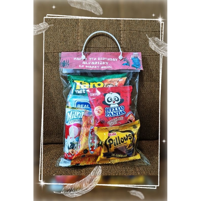 

PAKET SNACK ULANG TAHUN | SNACK ULTAH | SNACK MURAH | SOUVENIR ULANG TAHUN
