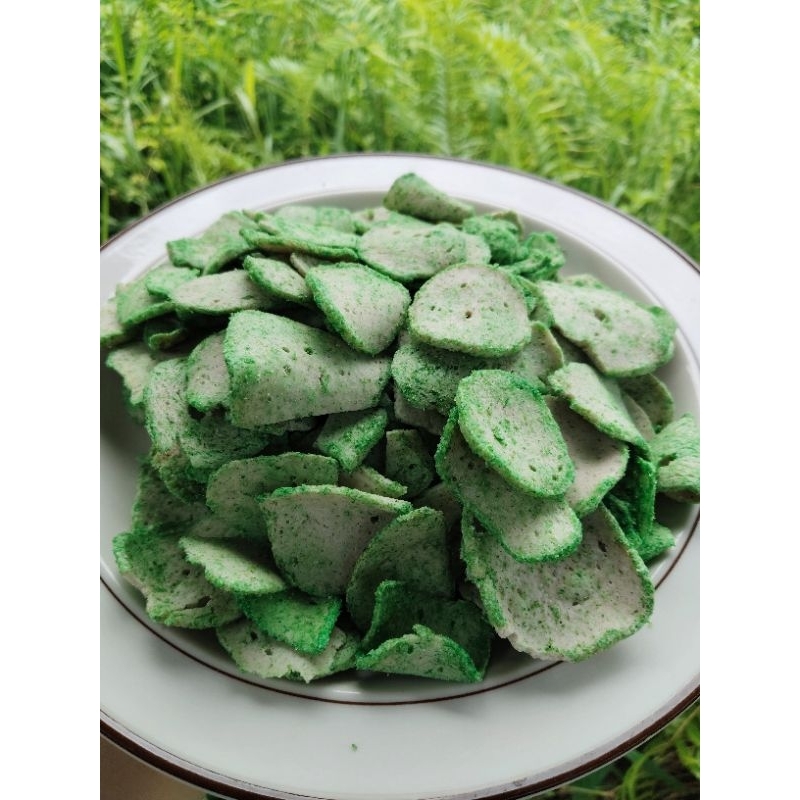 

Basreng bulat cabe hijau 500 gram