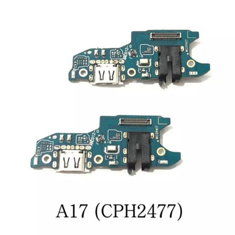 UI Board Connector Charger Mic HF Oppo A17/A17K